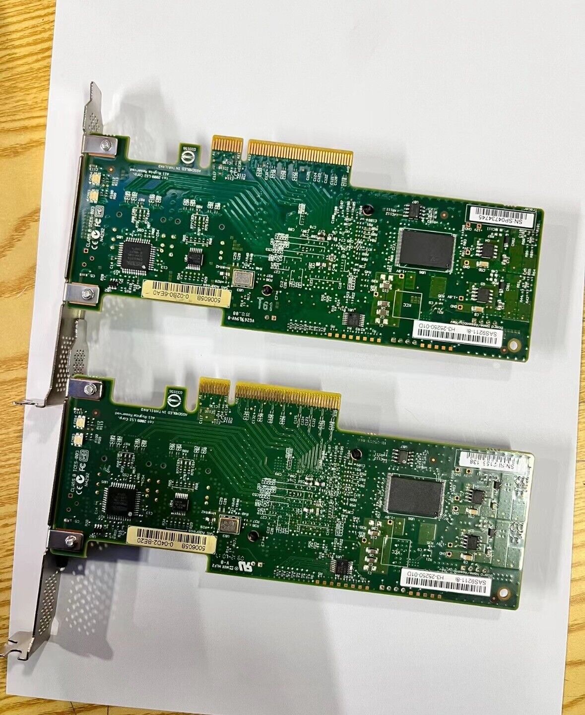 IBM ServeRaid M1015 46M0861 SAS/SATA PCI-e RAID Controller = LSI SAS9220-8i