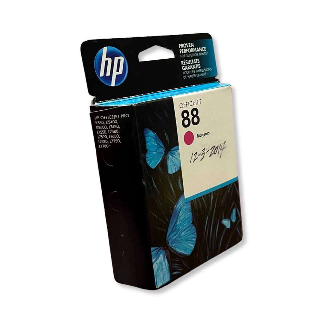 Genuine HP 88 Magenta Ink Cartridge C9387AN#140 - *OPEN BOX*