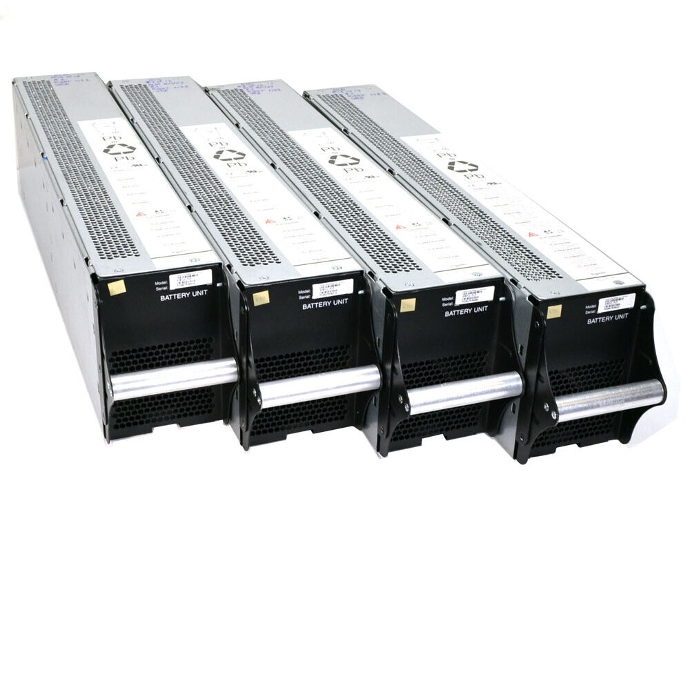 (4) APC SYBTU1-PLP Symmetra PX Battery Module Enclosure No Batteries No Wires