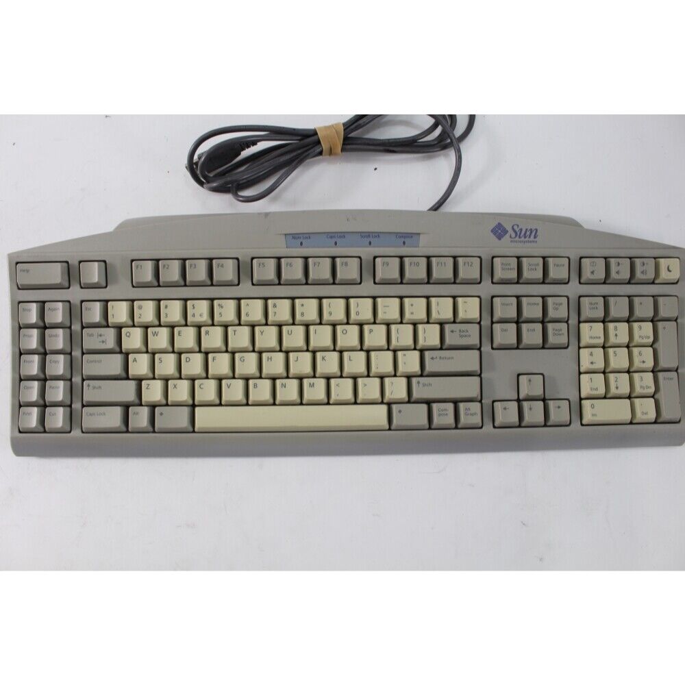 Sun Microsystems Keyboard Type 6 USB 3201273-01 - Tested
