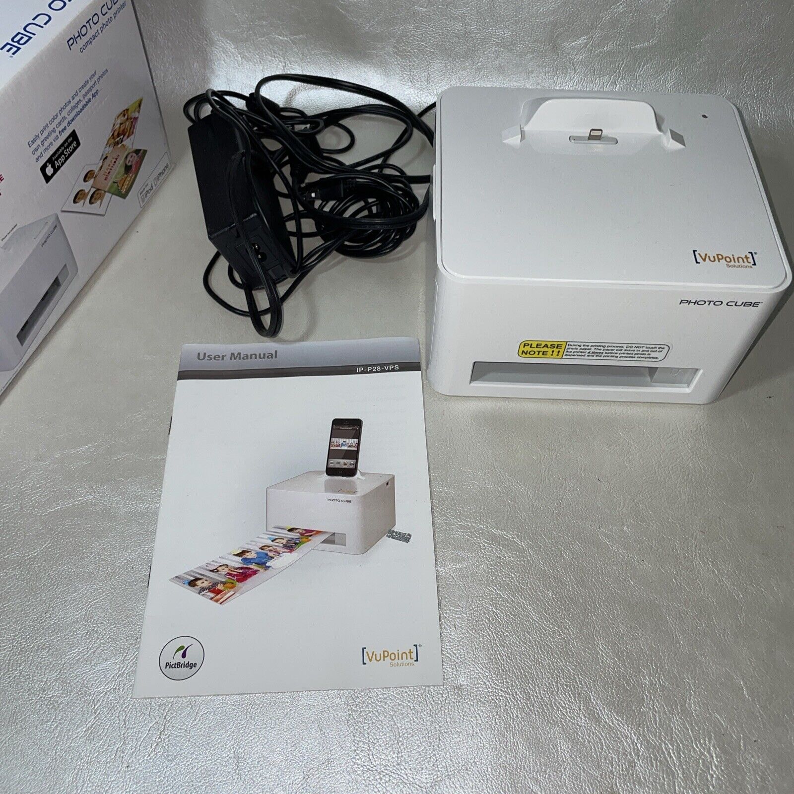 VuPoint Solutions Photo Cube w/Manual Great Condition
