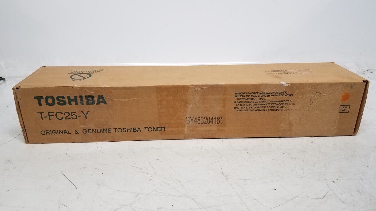 Genuine Toshiba T-FC25-Y (TFC25Y) Yellow Toner Cartridge New