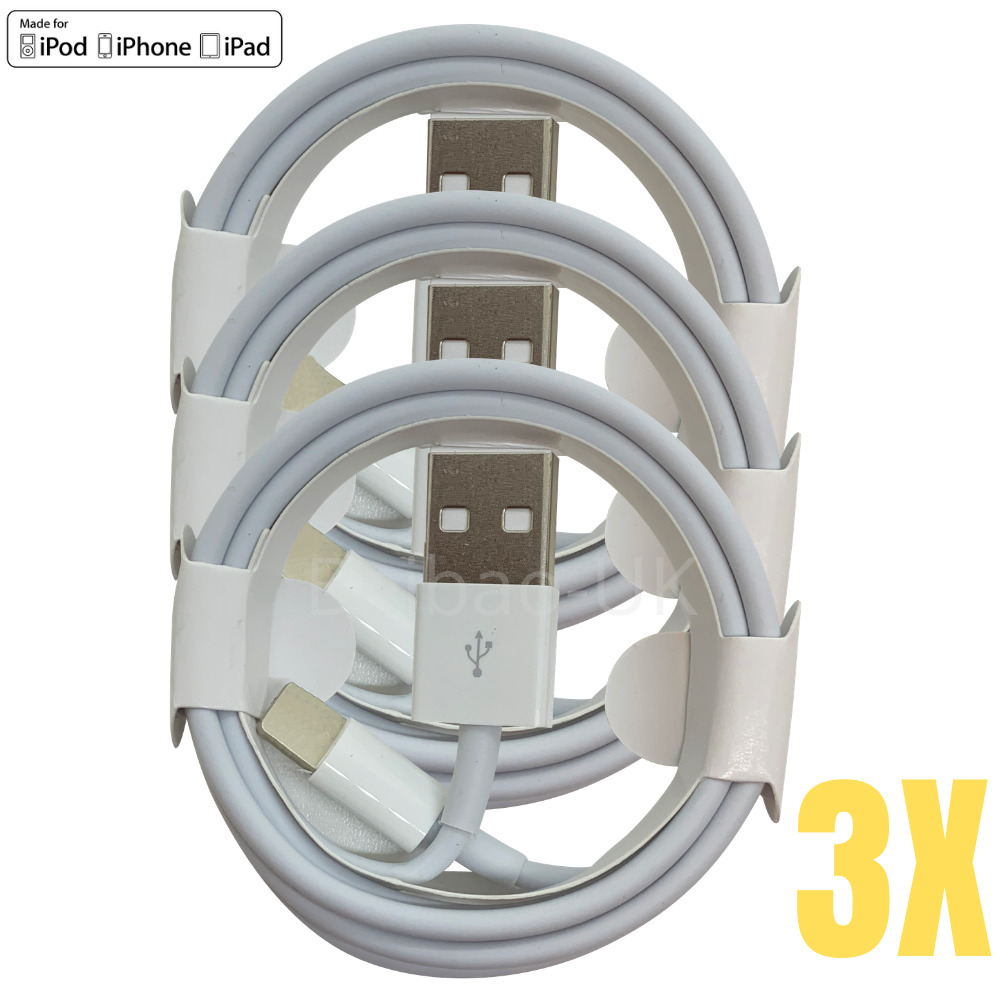 Wholesale USB Fast Charger Cable 3/6Ft Lot For iPhone 14 13 12 11 Pro Max XR X 8