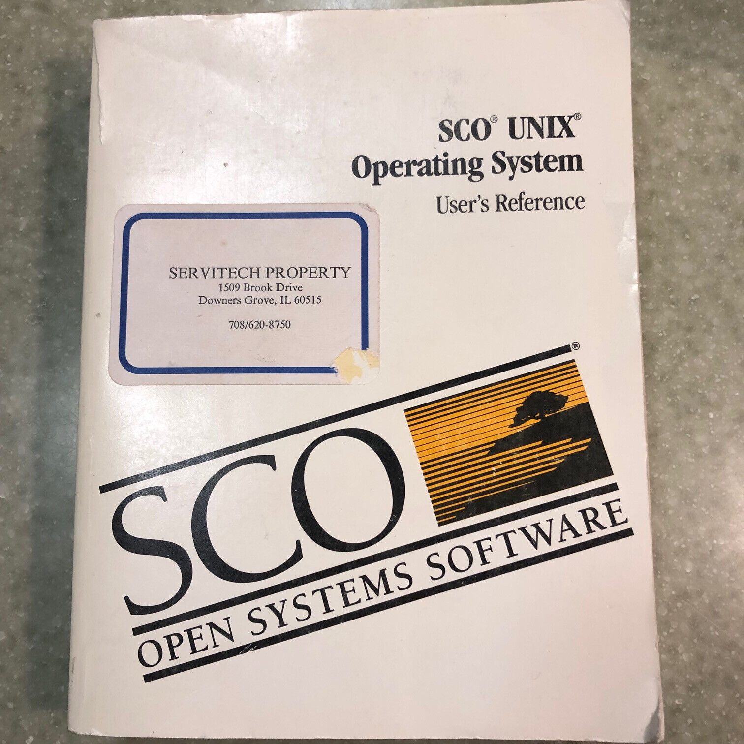 SCO Open Systems Software,SCO Unic Operating System User's Refenence Manual