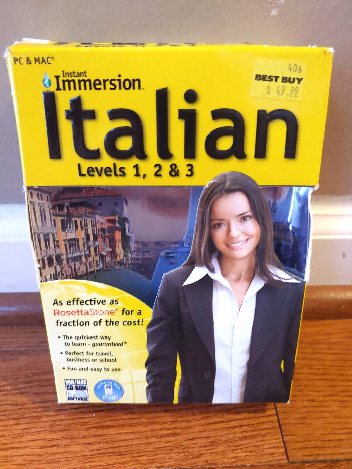 Learn How To Speak Italian With Instant Immersion Levels 1-3 PC/MAC