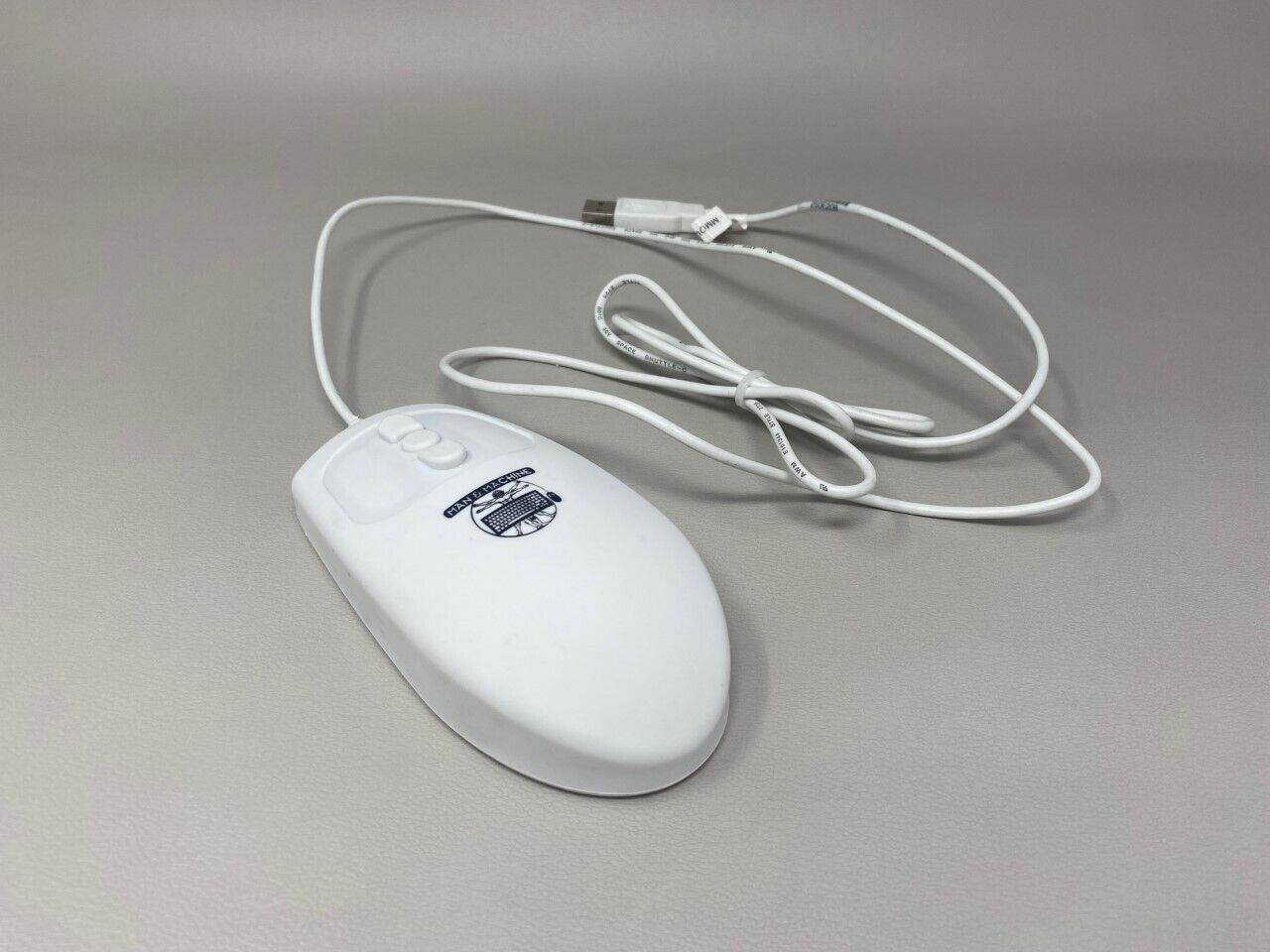 Man & Machine Mighty Mouse MMI Washable Computer Mouse