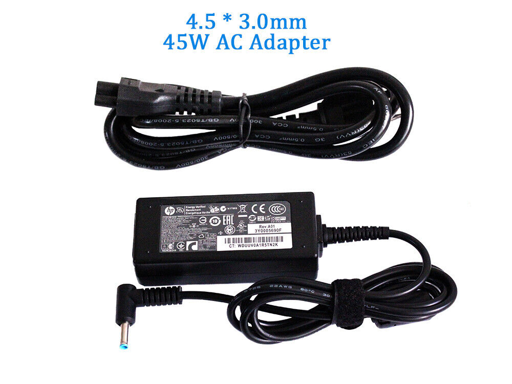 For HP 17-by0085cl 17-by0086cl 17-by0087cl 17-by1081cl AC Adapter Charger 45W