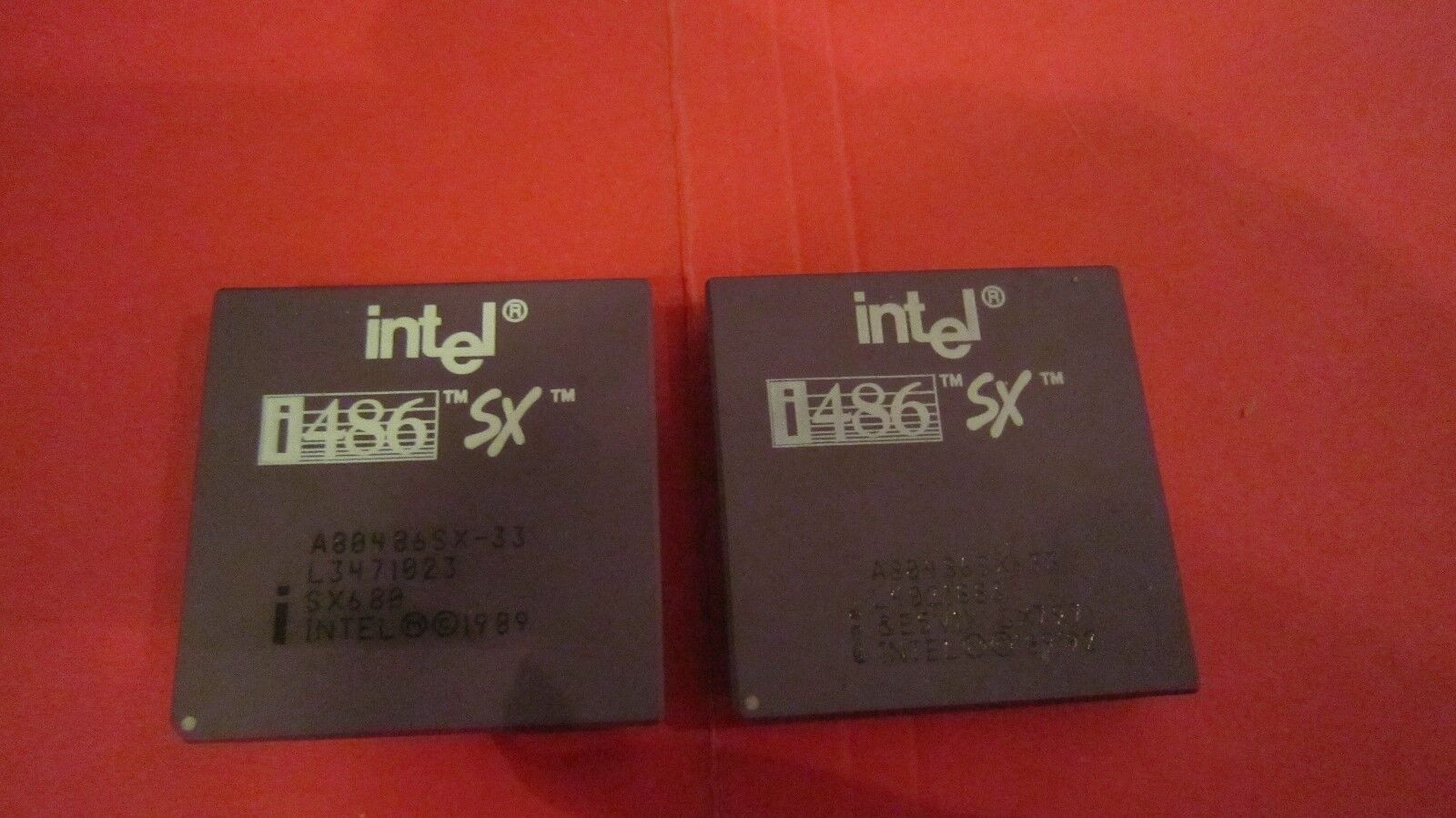 2x Intel i486 SX 33Mhz