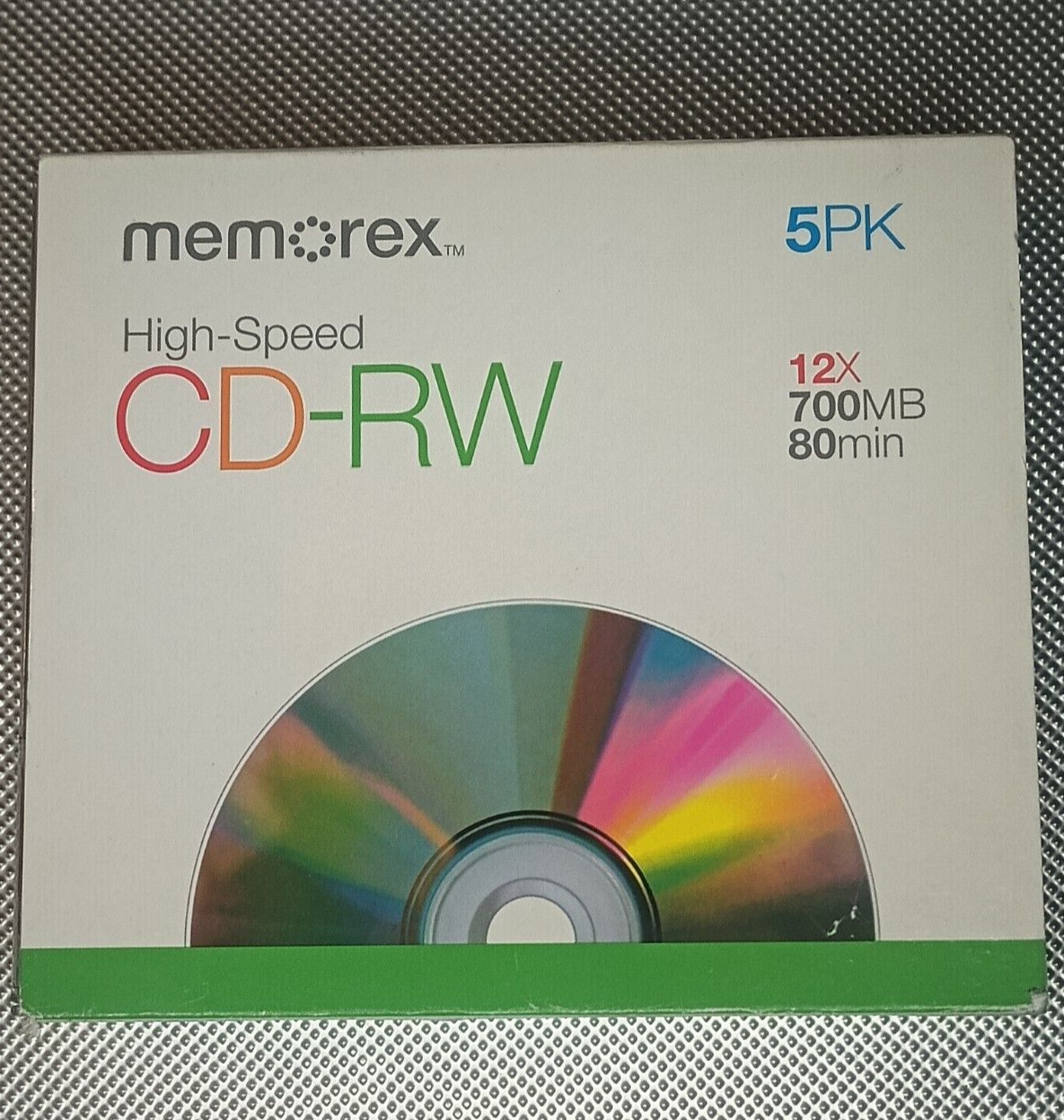 Memorex High-Speed CD-RW - 5 pack
