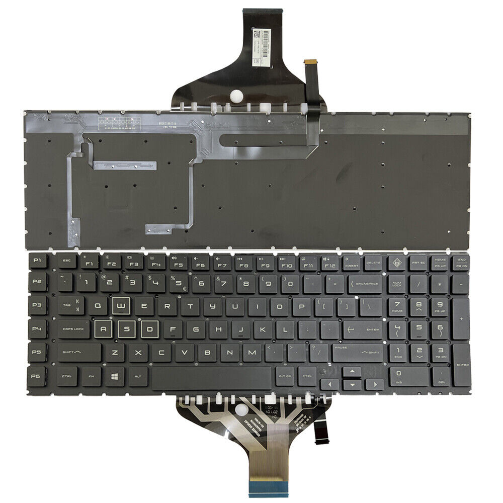 RGB US Backlight Keyboard for HP Omen 17-CB 17-cb1070nr 17-cb1072nr NSK-XP2BQ 