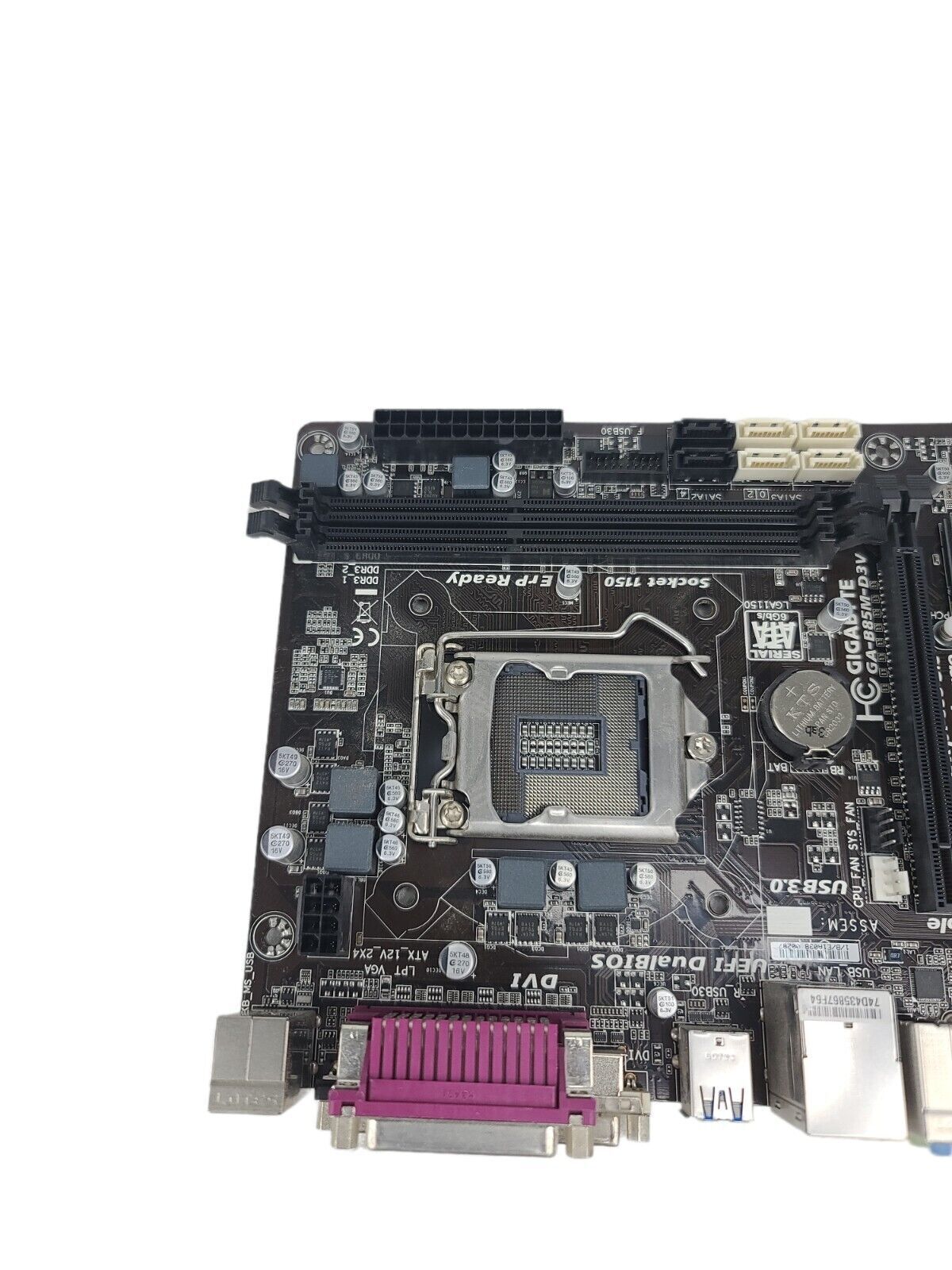 GIGABYTE GA-B85M-D3V PLUS LGA 1150 Intel B85 Motherboard DDR3