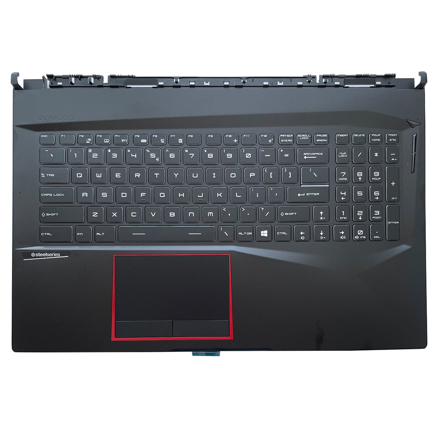 New For MSI GE75 Palmrest Keyboard Non-Touchpad Full Color Backlit Assembly