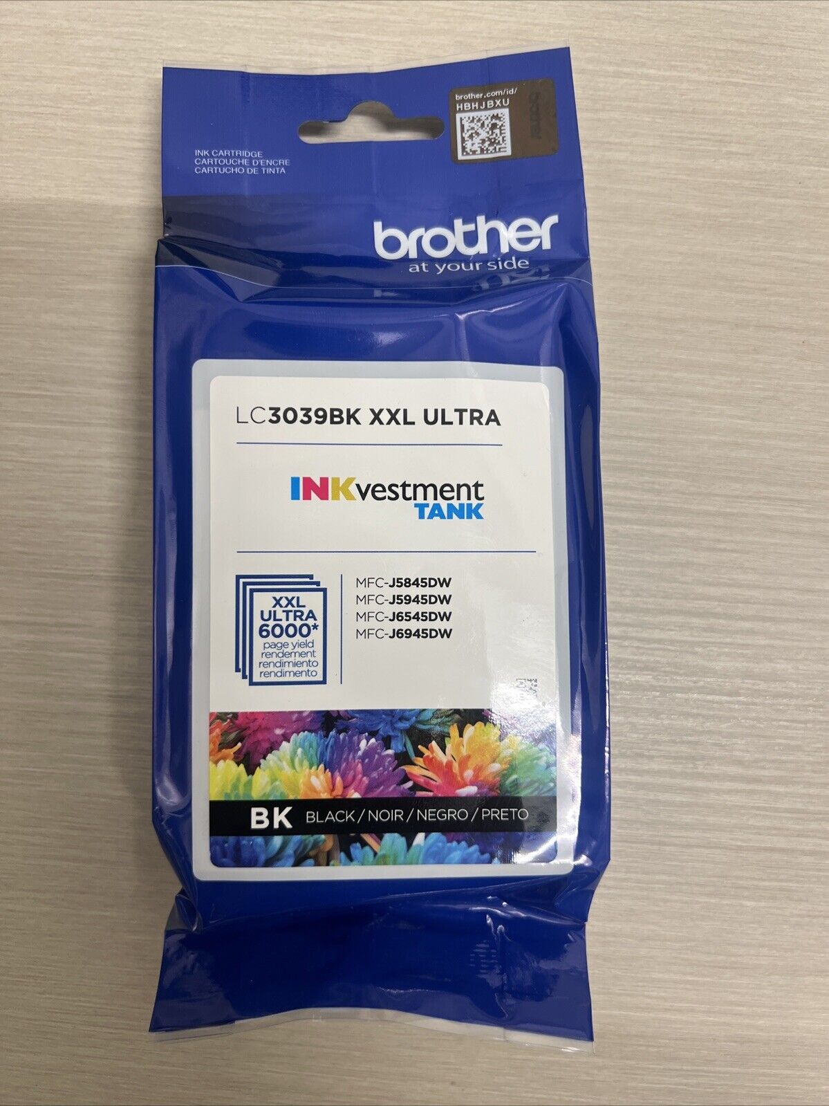 Brother LC3039 Ink Cartridge - Black (LC3039BK)- NEW