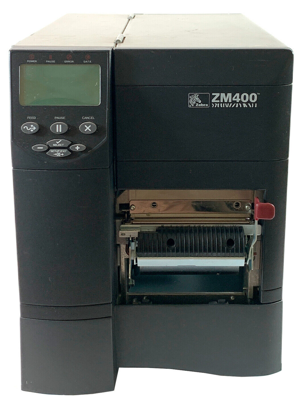 Zebra ZM400 FedEx Direct Thermal Label Printer Peel Rewind USB  Serial Parallel