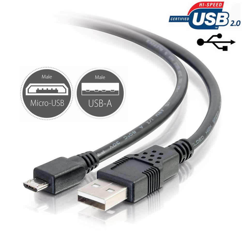 USB Charging Cable for Kodak Step Slim Touch Instant Mobile Photo Printer Camera