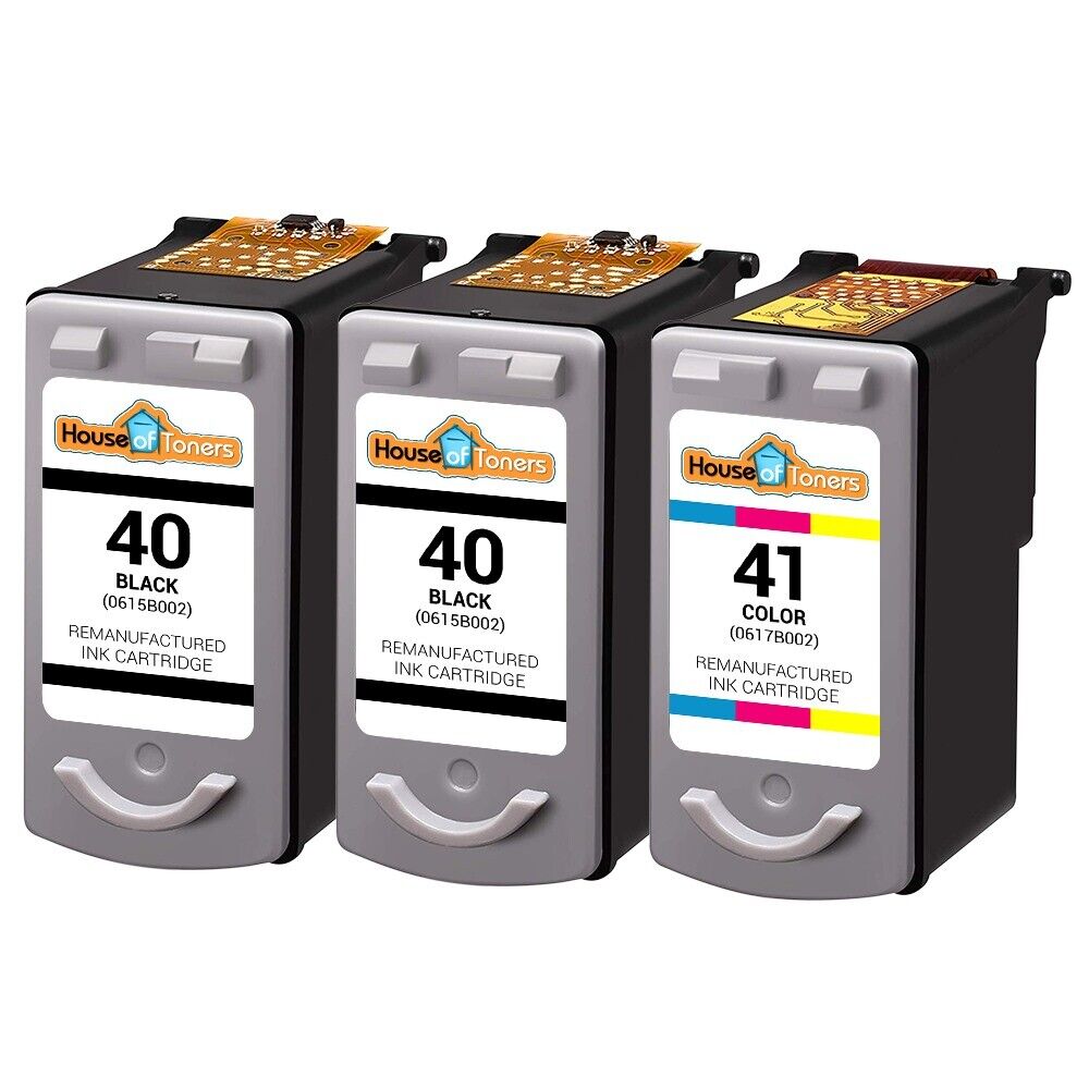 3 For Canon PG-40 CL-41 ink cartridge For PIXMA MP190 MP210 MP450 MP460 Printer