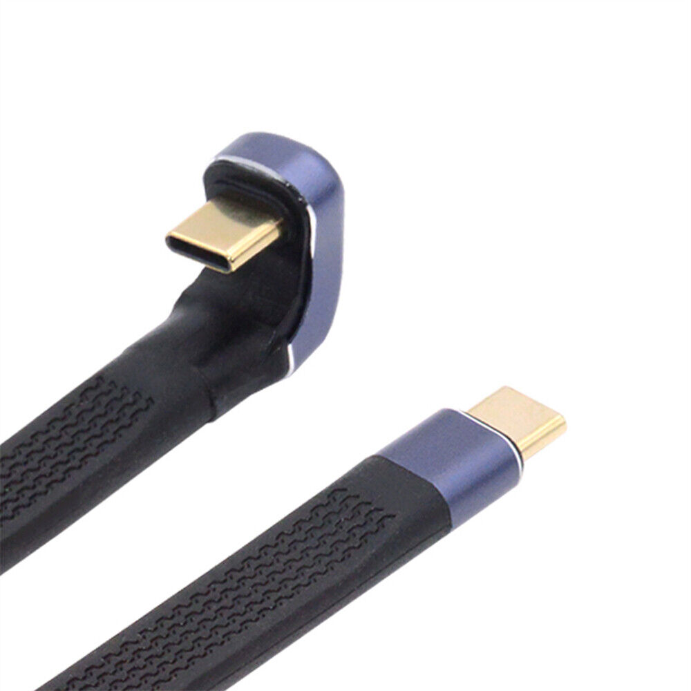Chenyang 240W USB-C Male to Male USB4 40Gbps 100W 8K Flat Slim FPC Data Cable