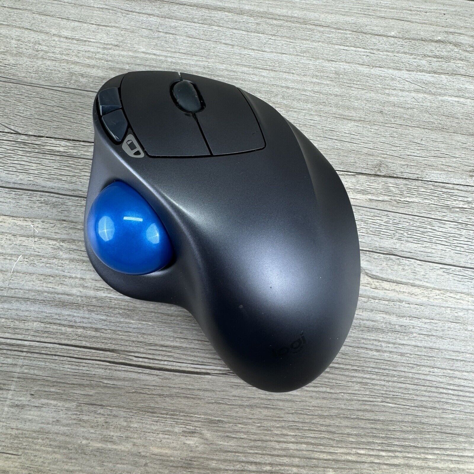Logitech M570 Wireless Trackball Mouse With Dongle Tested Works Great