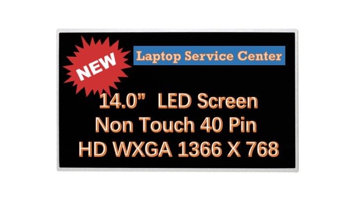 New 14.0 Samsung LTN140AT16-201 Laptop WXGA LED Screen Glossy