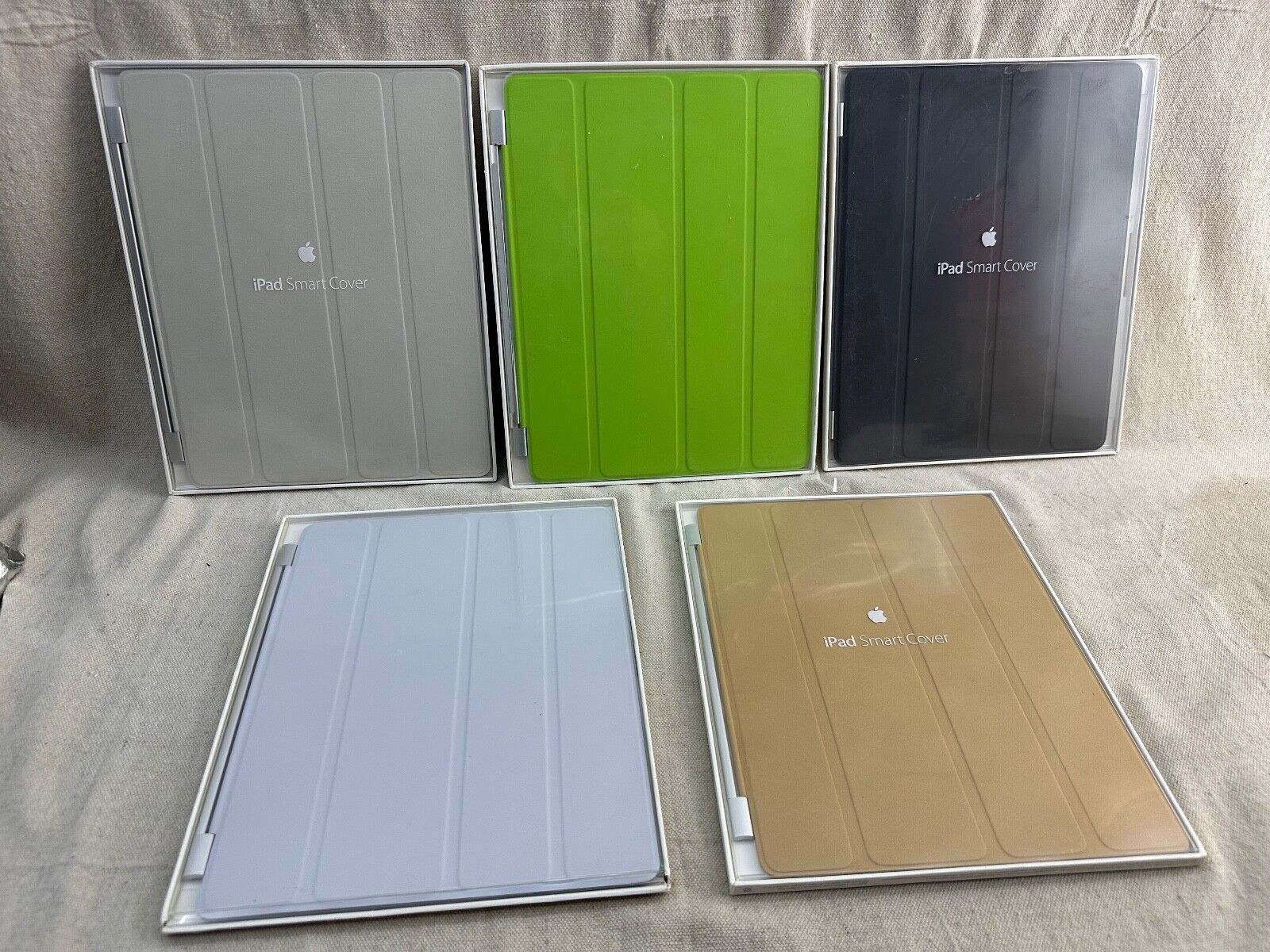 Lot of 5 Apple iPad Smart Cases ~ 2nd 3rd 4th Gen ~ Open Box / New