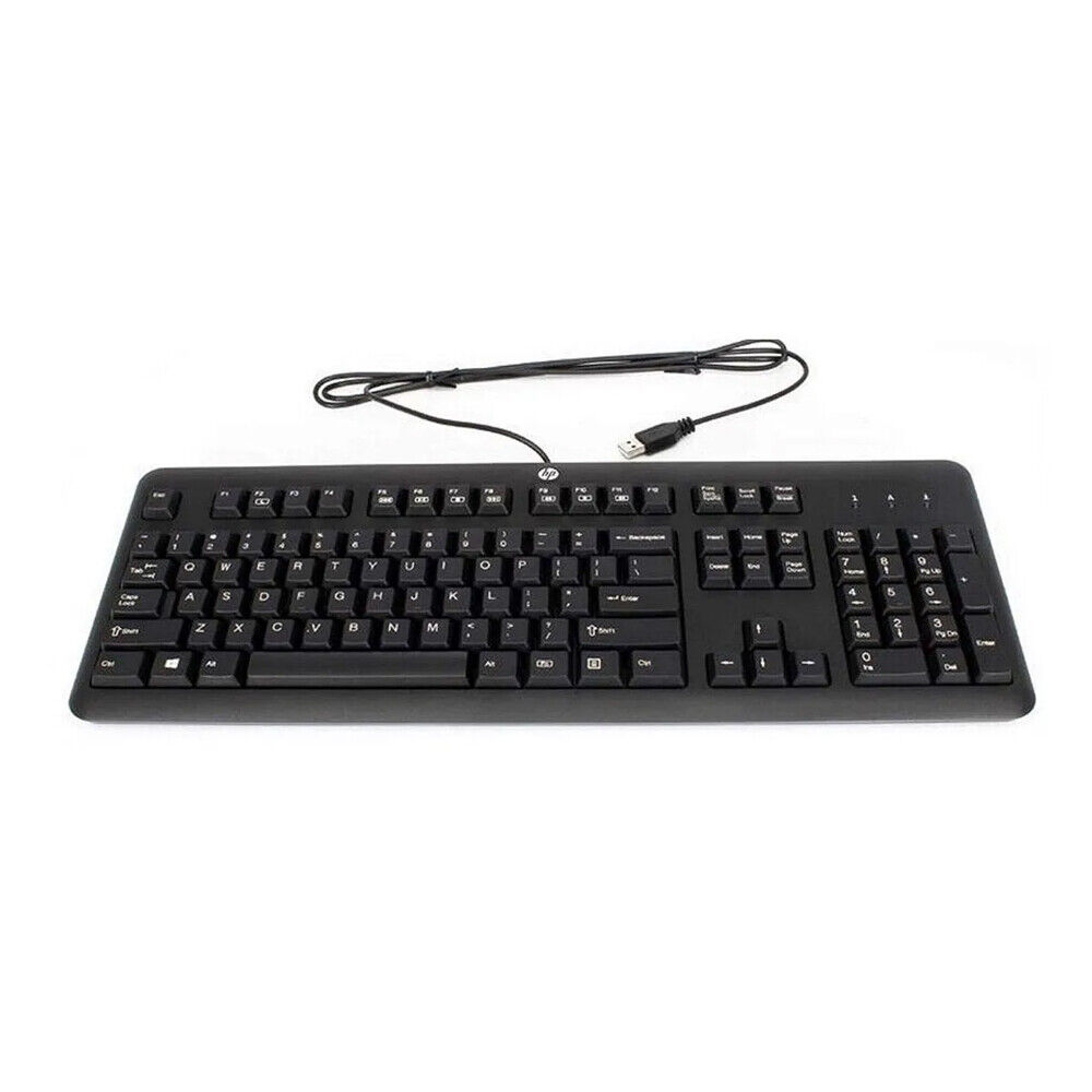 HP USB Keyboard 672647-003 SK-2015/2025 KU-1156 Black