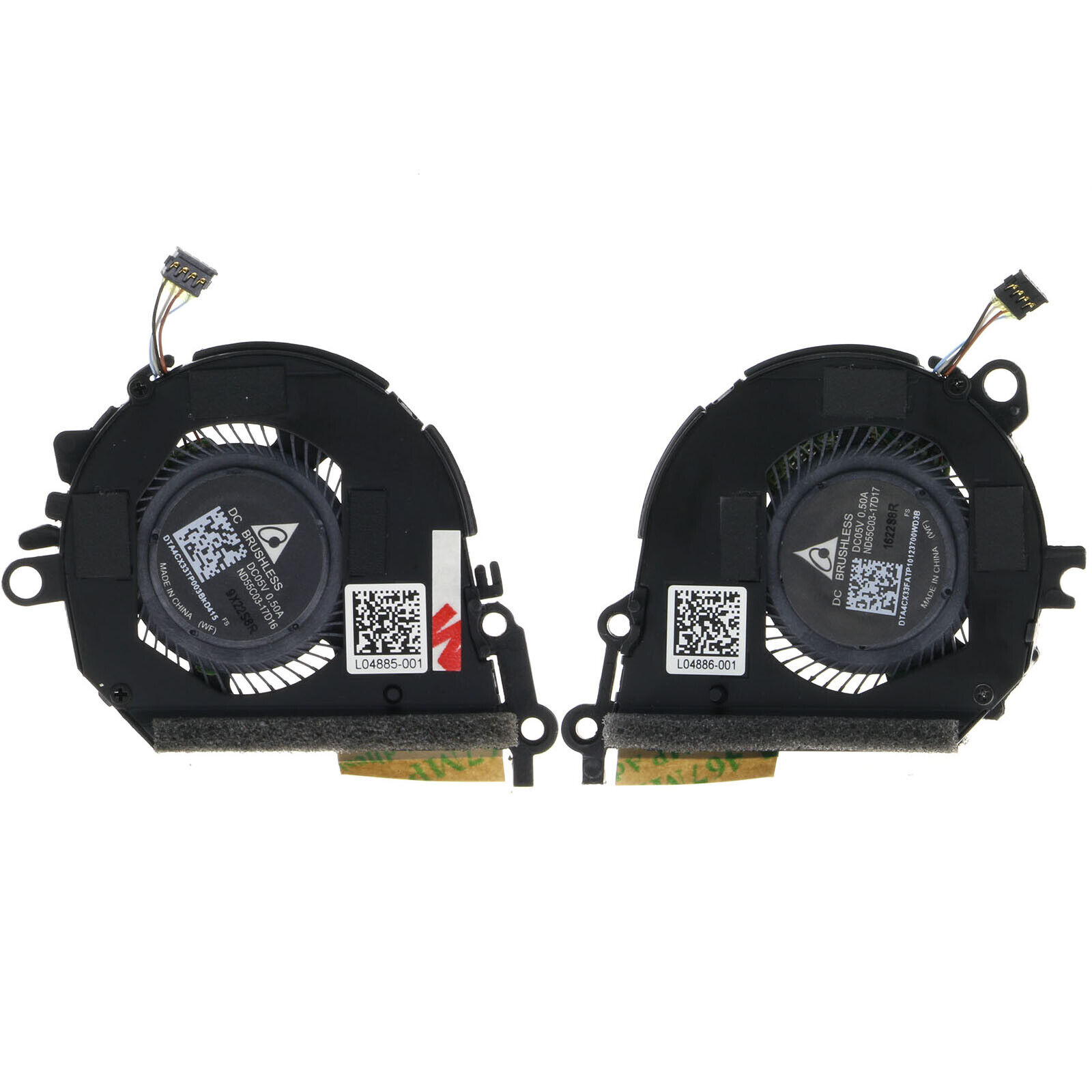 NEW CPU&GPU Two Cooling Fans For HP 13