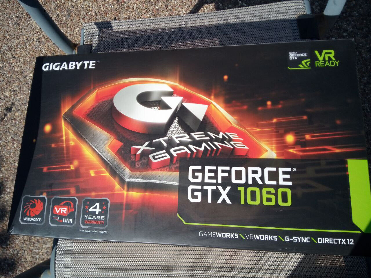 GIGABYTE AORUS GeForce GTX 1060 Xtreme Edition Rev 2 6GB GDDR5 Graphics Card