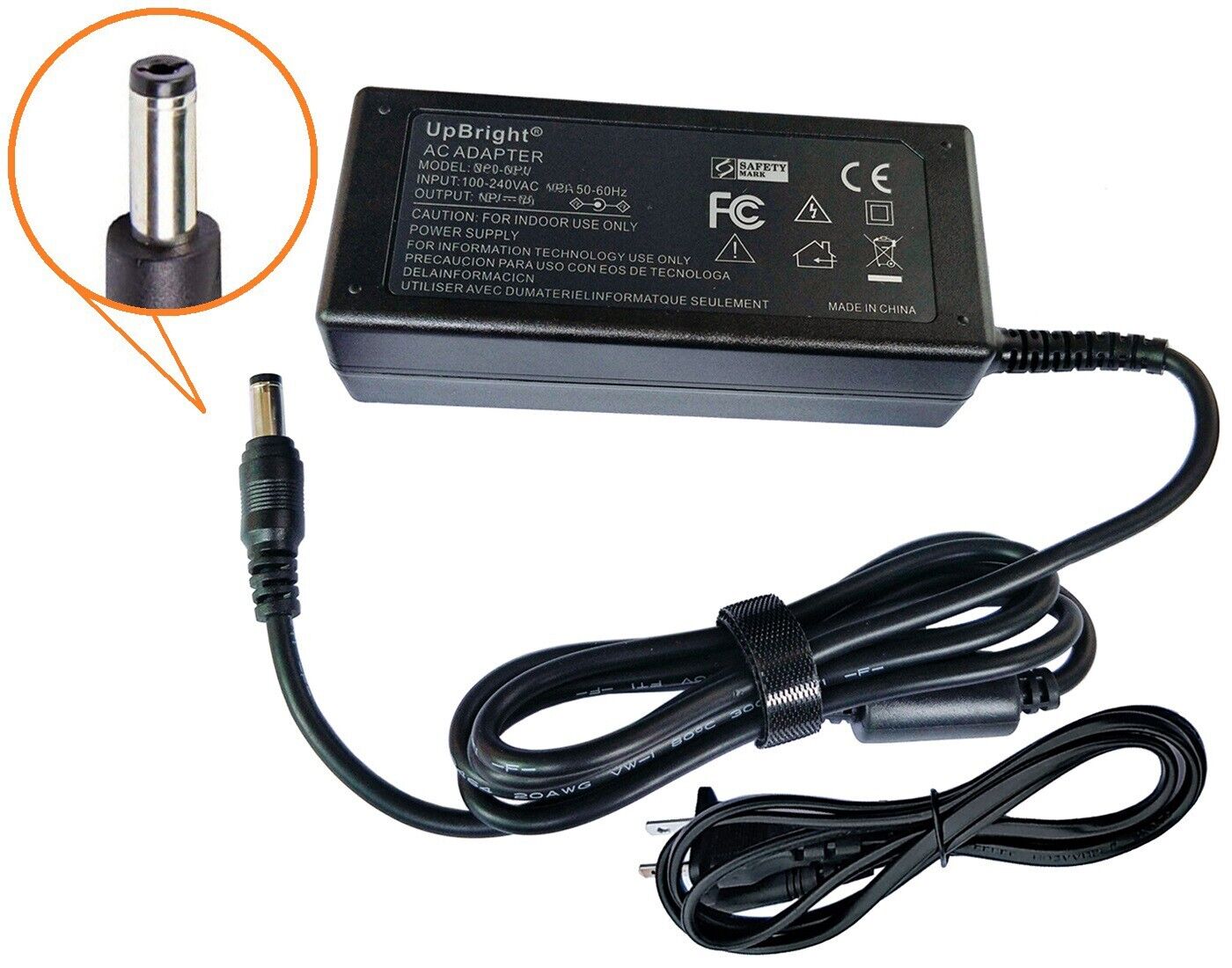 19V AC/DC Adapter For Positive Grid Spark Combo Amp - Pearl Power Supply Charger