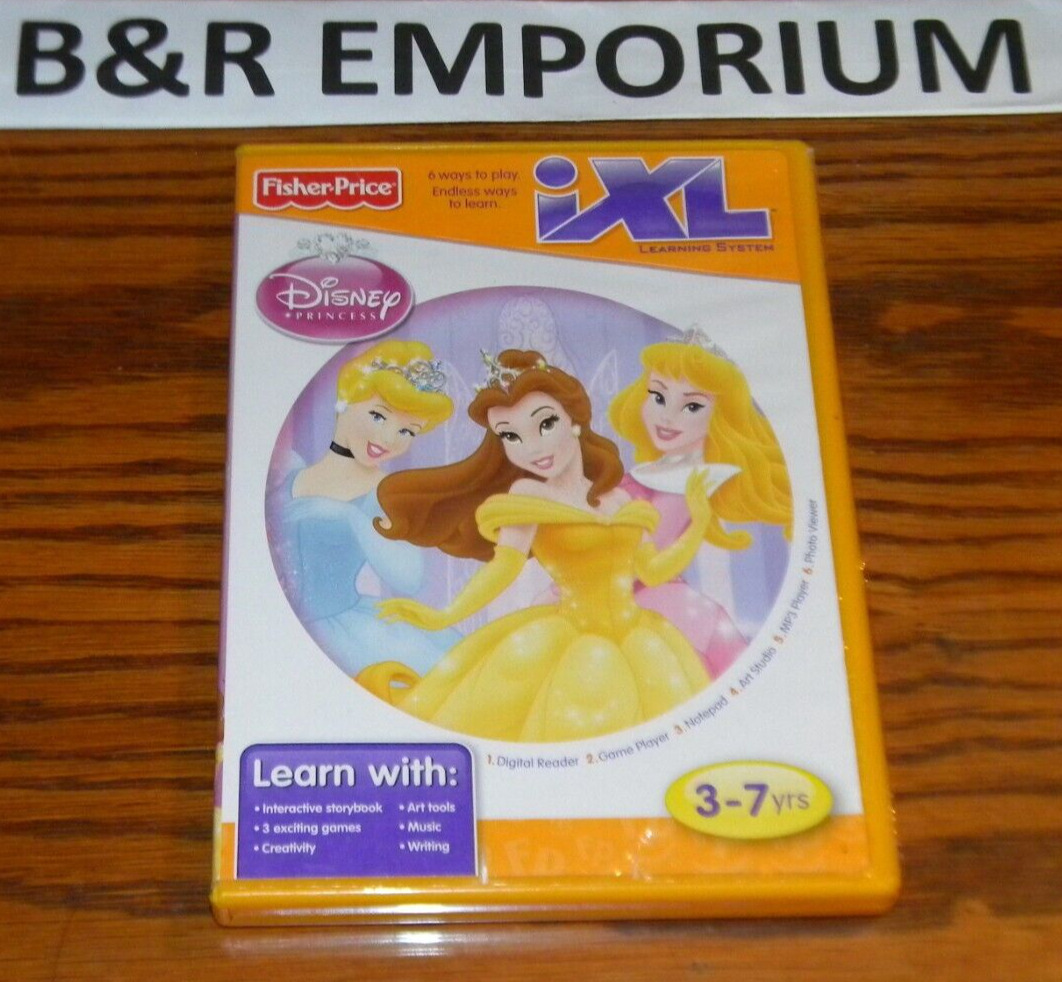 iXL Learning System: Disney Princess - (2010 Fisher-Price) - Used CD-ROM