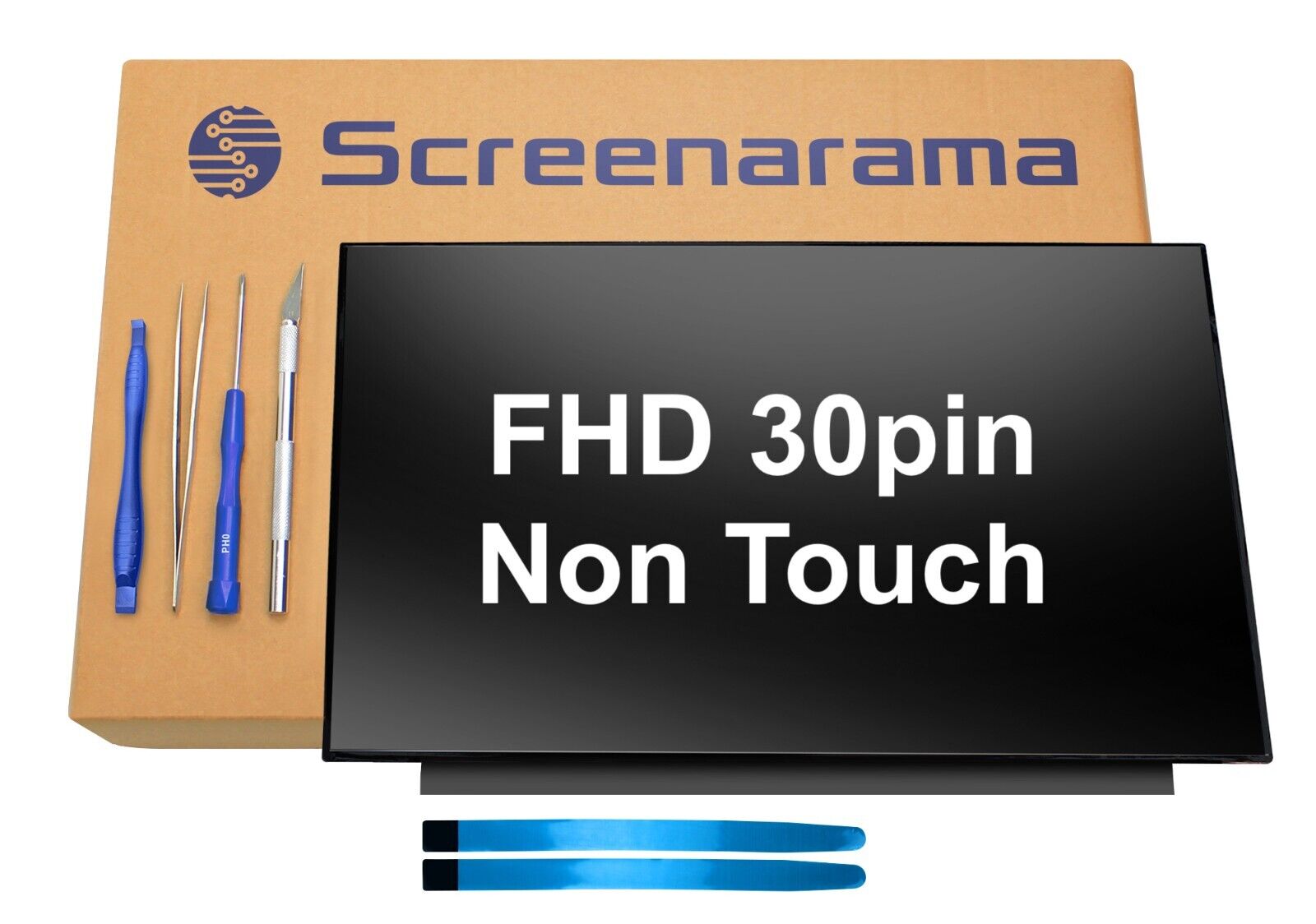 HP 17-CN1053CL 17-CN1063CL IPS FHD 30pin LCD Screen + Tools SCREENARAMA * FAST
