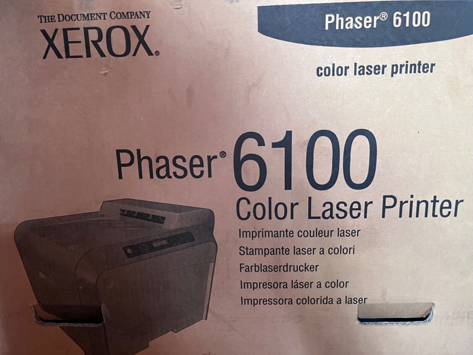 Xerox Phaser 6100 Workgroup Color Laser PrinterXerox Phaser 6100 Workgroup Color