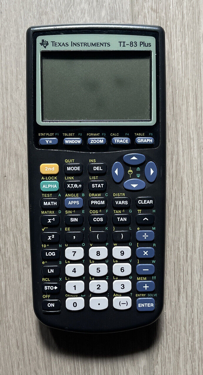 Texas Instruments TI-83 Plus Graph Calculator - For Parts or Repair
