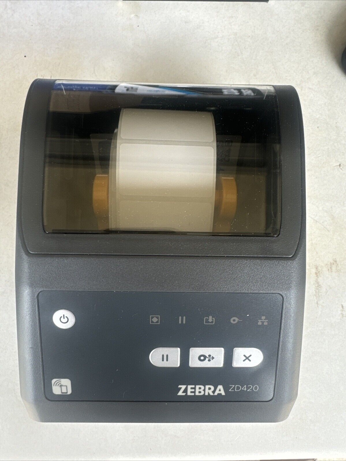 Zebra ZD420T Thermal Transfer Desktop Printer - Black