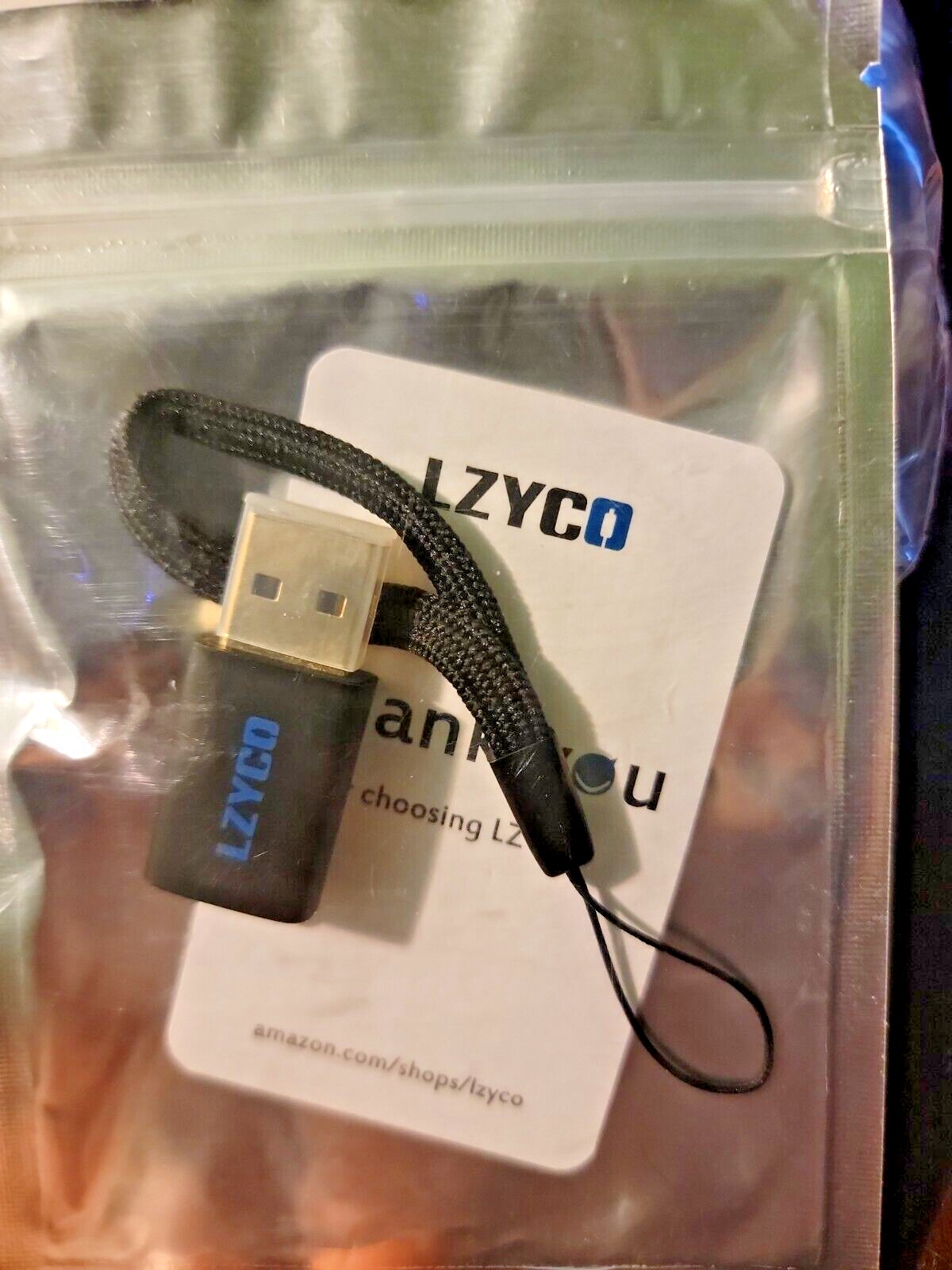 External USB to 3.5mm jack audio adapter