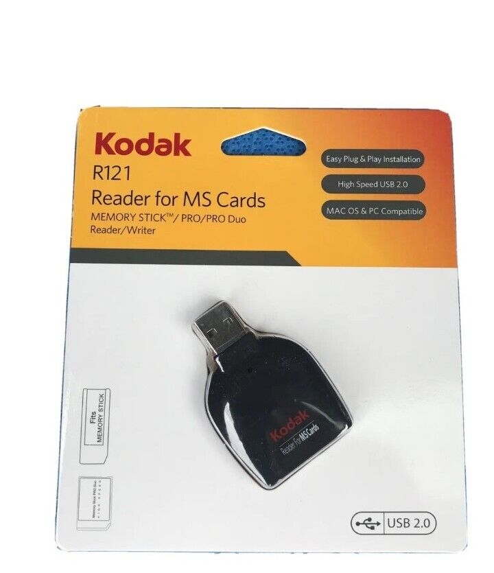 Kodak R121 Reader for MS Cards Memory Stick Reader / Writer High SpeedUSB(2pack)