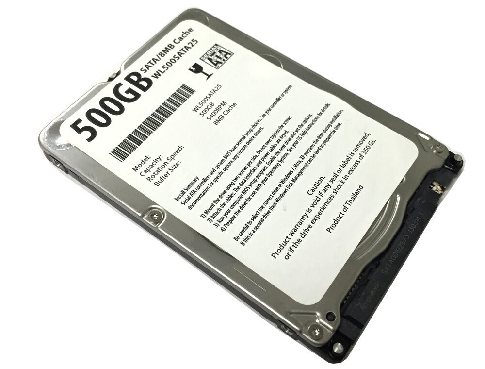WL 500GB 5400RPM 8MB Cache SATA III (6.0Gb/s) Slim 7mm 2.5\