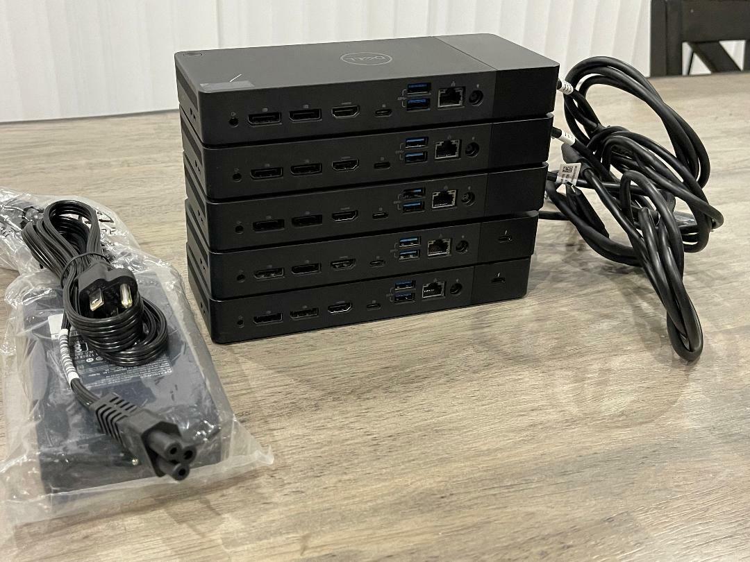Dell WD19 USB Type-C Docking Station Black K20A001  AC supply Included 130w:EACH