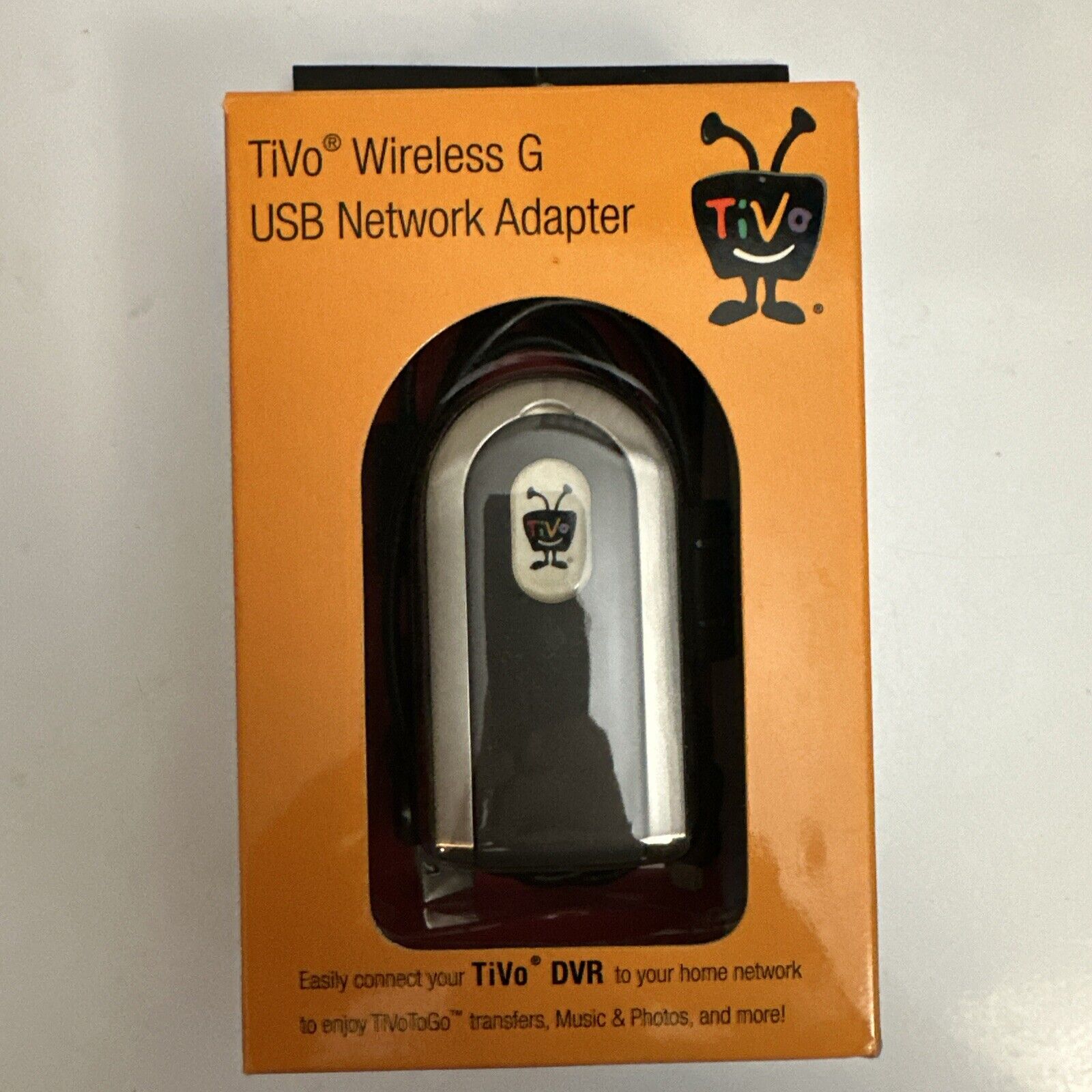 TiVo Wireless G USB Network Adapter Model No AGO100,160-0209 TiVo HD, Series 2,3