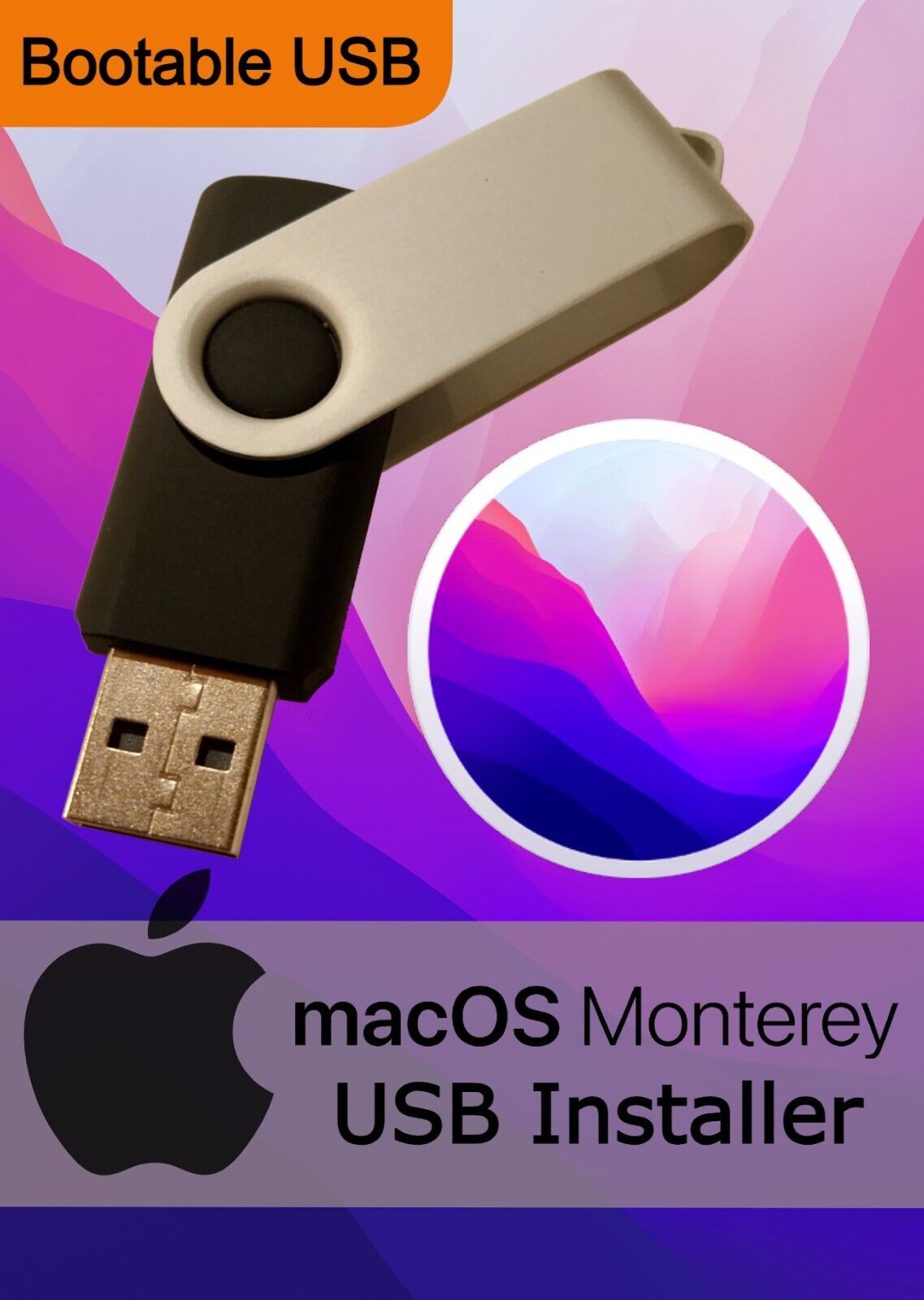 macOS Monterey USB Installer - 16GB USB Type-A