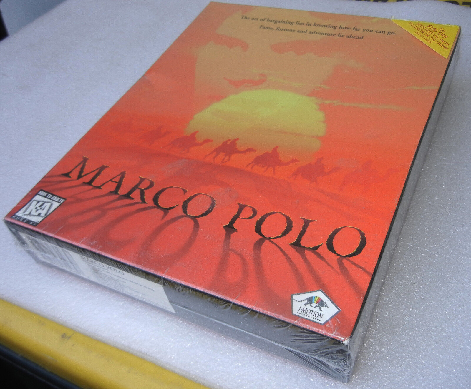 Marco Polo (1995) Vintage Large Retail Boxed PC Computer Game - NEW