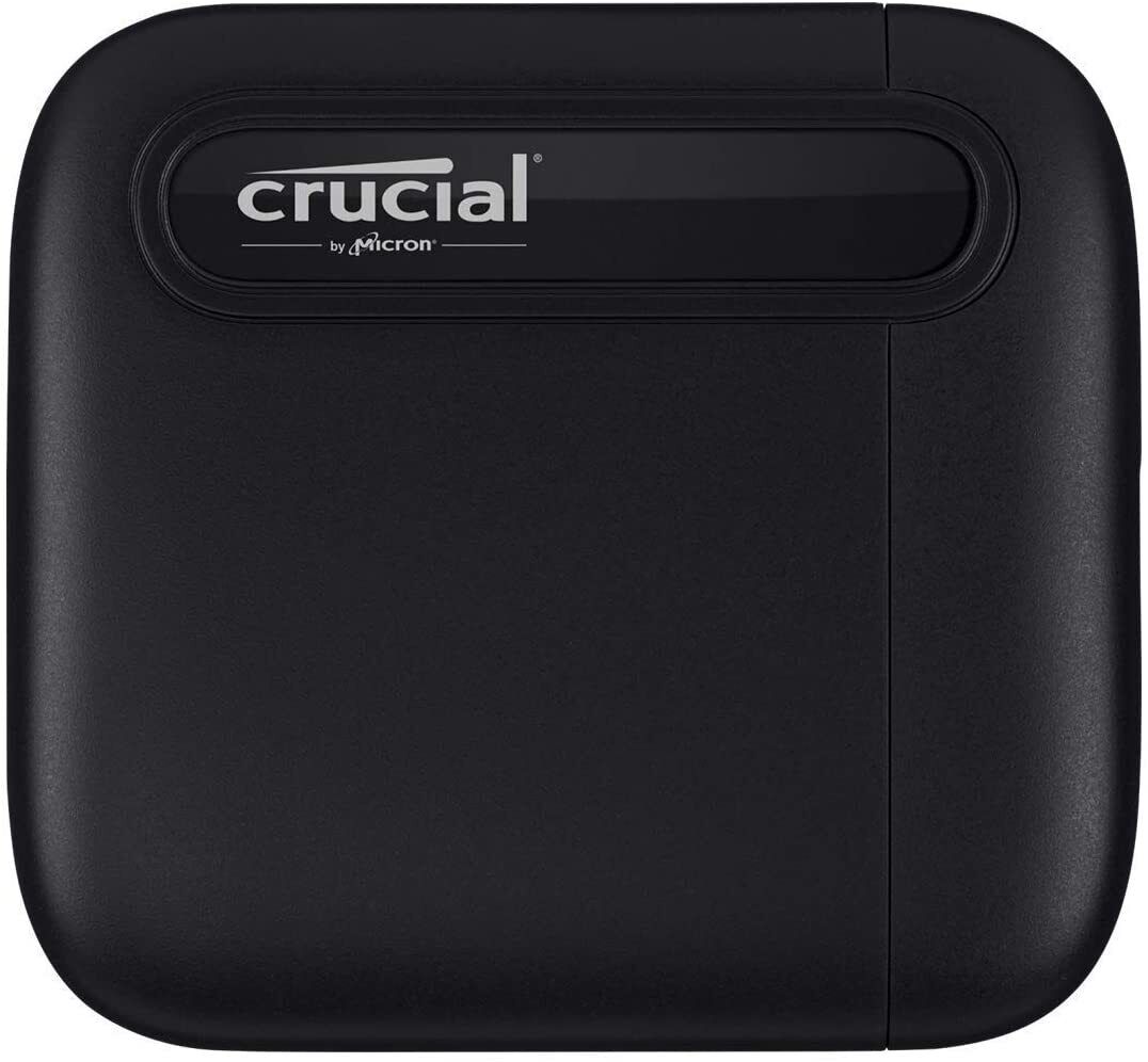 Crucial X6 500GB USB-C Portable Solid State Drive CT500X6SSD9