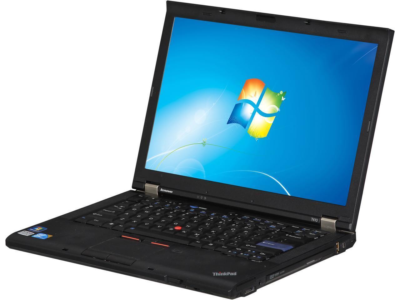 Lenovo ThinkPad T410 Laptop PC 14 Intel i5-540M 2.4GHz 16GB 250GB SSD 10 Pro