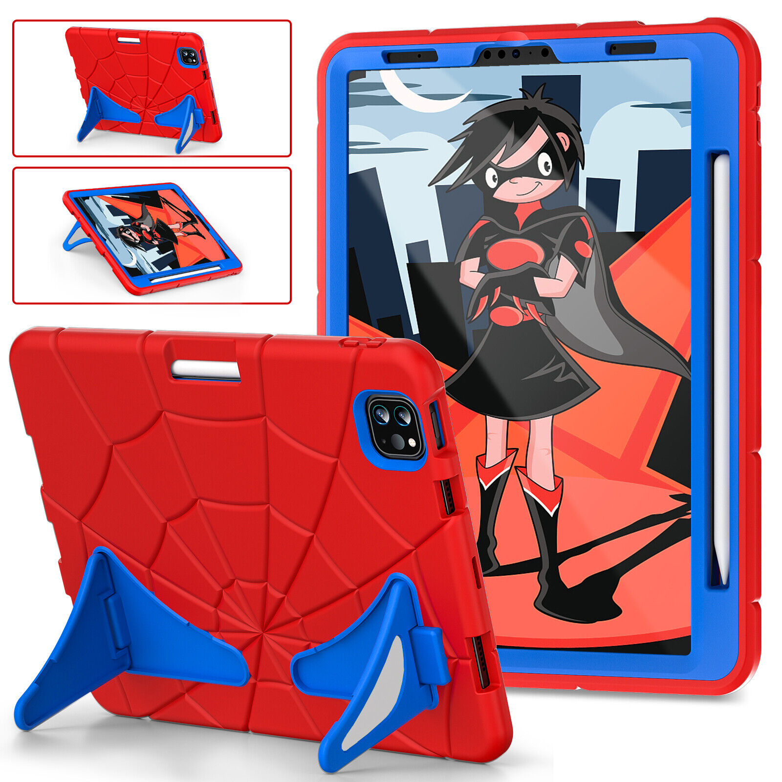 Kids Heavy Duty Shockproof Case Cover For iPad 7th 8th 9th 10th Generation Air 4