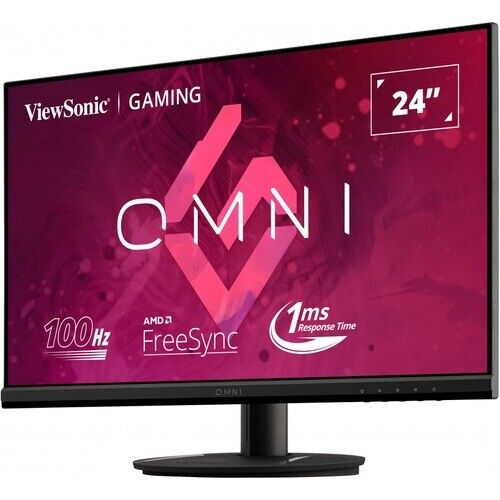 ViewSonic OMNI VX2416 24 Inch 1080p 1ms 100Hz Gaming Monitor with IPS Panel, AMD