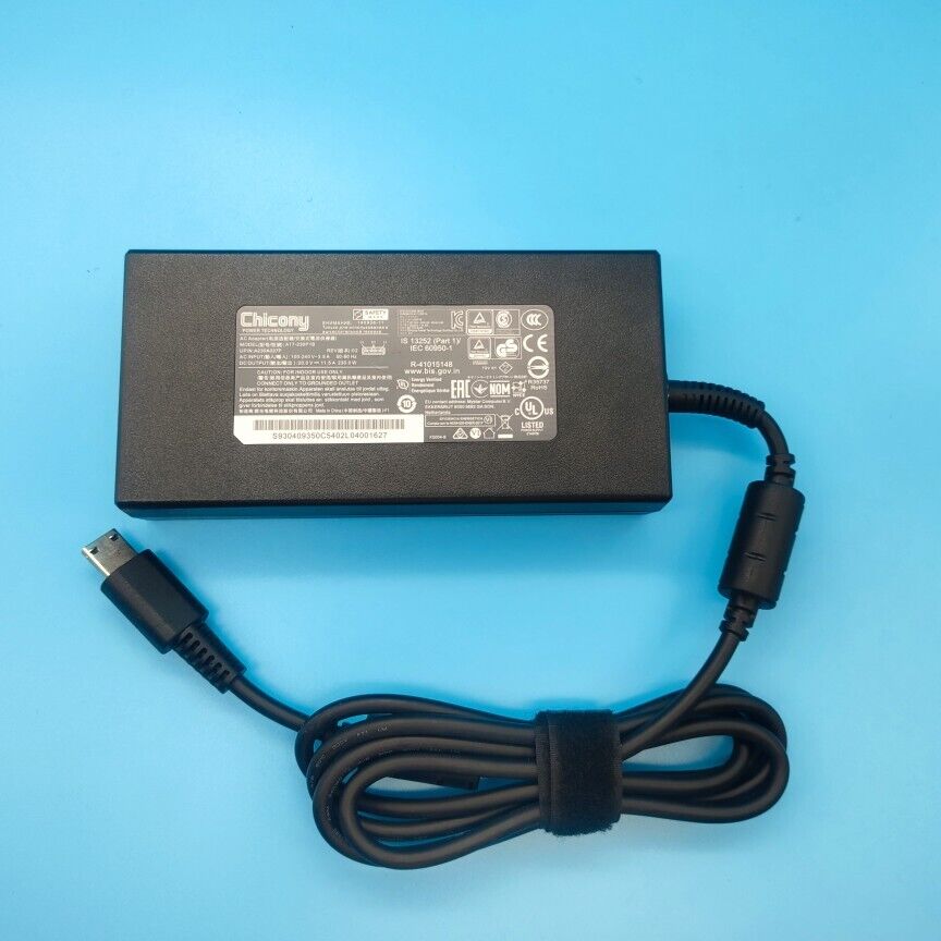 Original MSI GE76 10UG Series Laptop 230W Gaming Adapter USB Charger