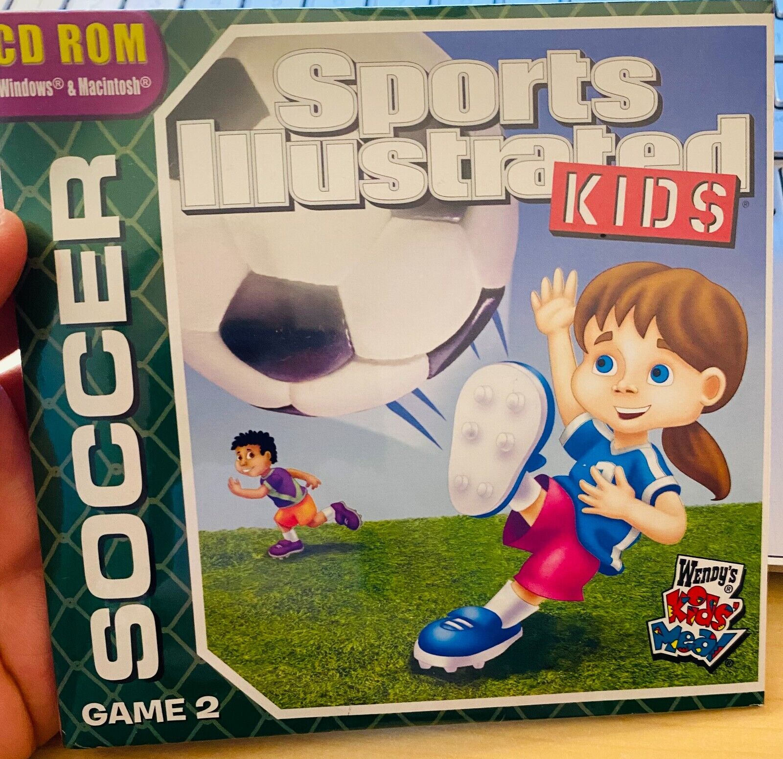 Sports Illustrated CD Rom Kids Game Soccer NEW