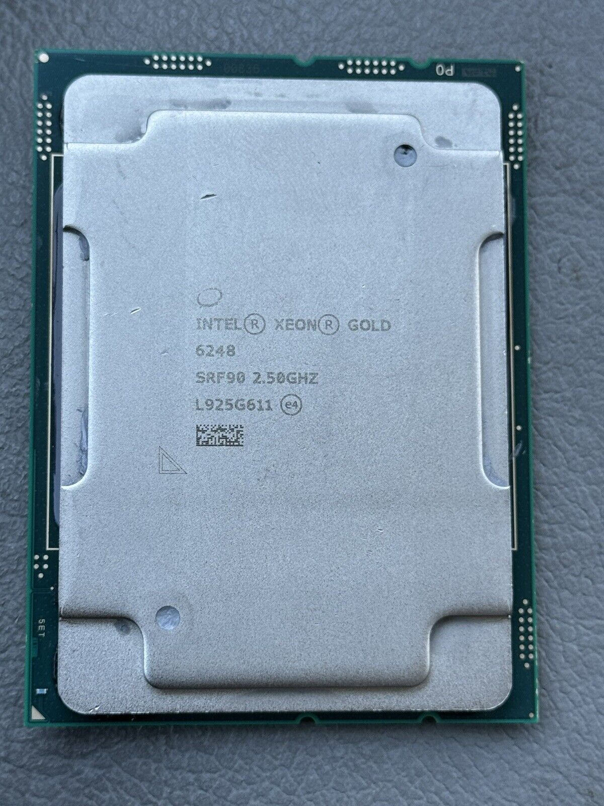 Intel Xeon Gold 6248 SRF90 2.50GHz 20-Core Processor