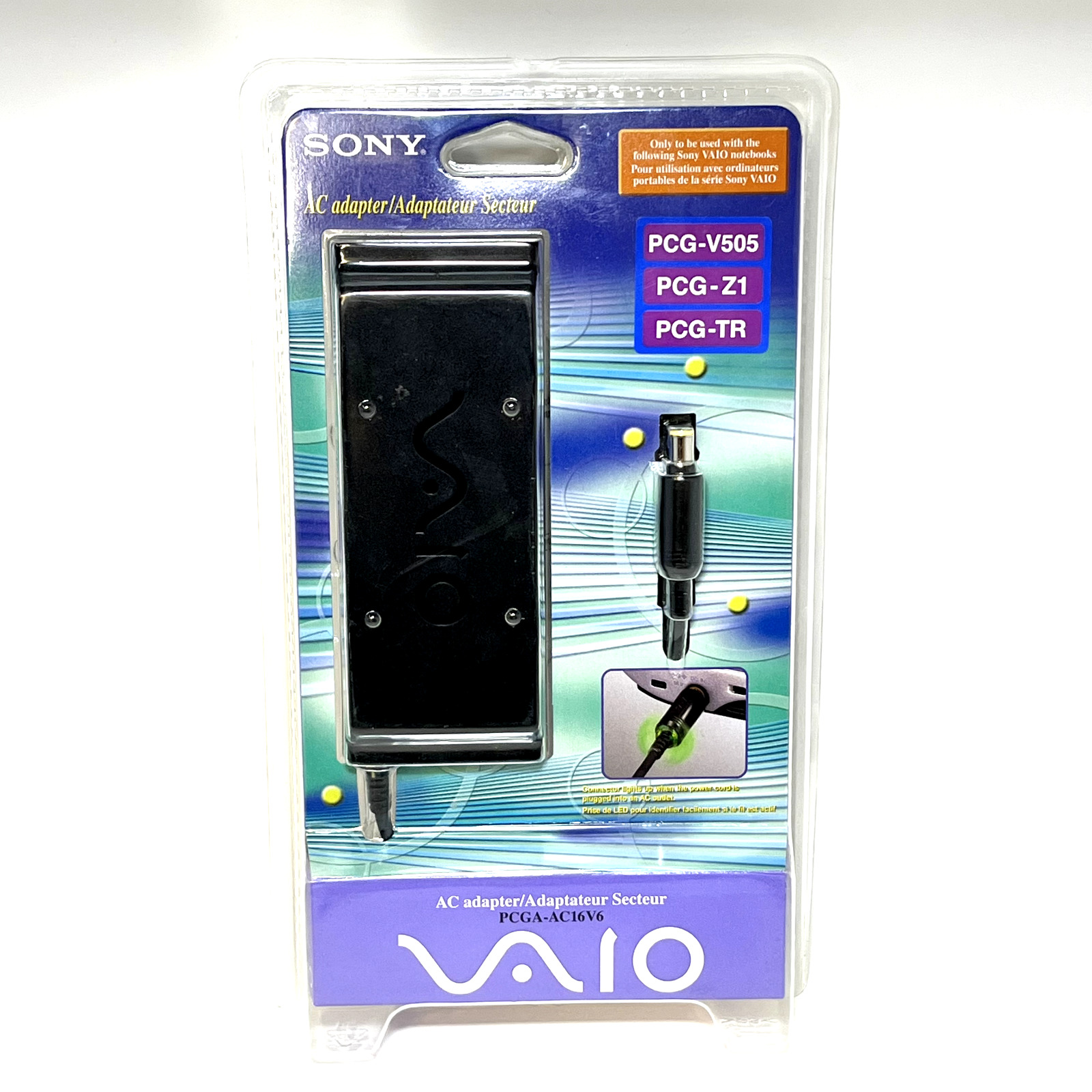 New Sony VAIO AC Adapter Notebook Computer PCG-V505 PCG-Z1 PCG-TR PCGA-AC16V6