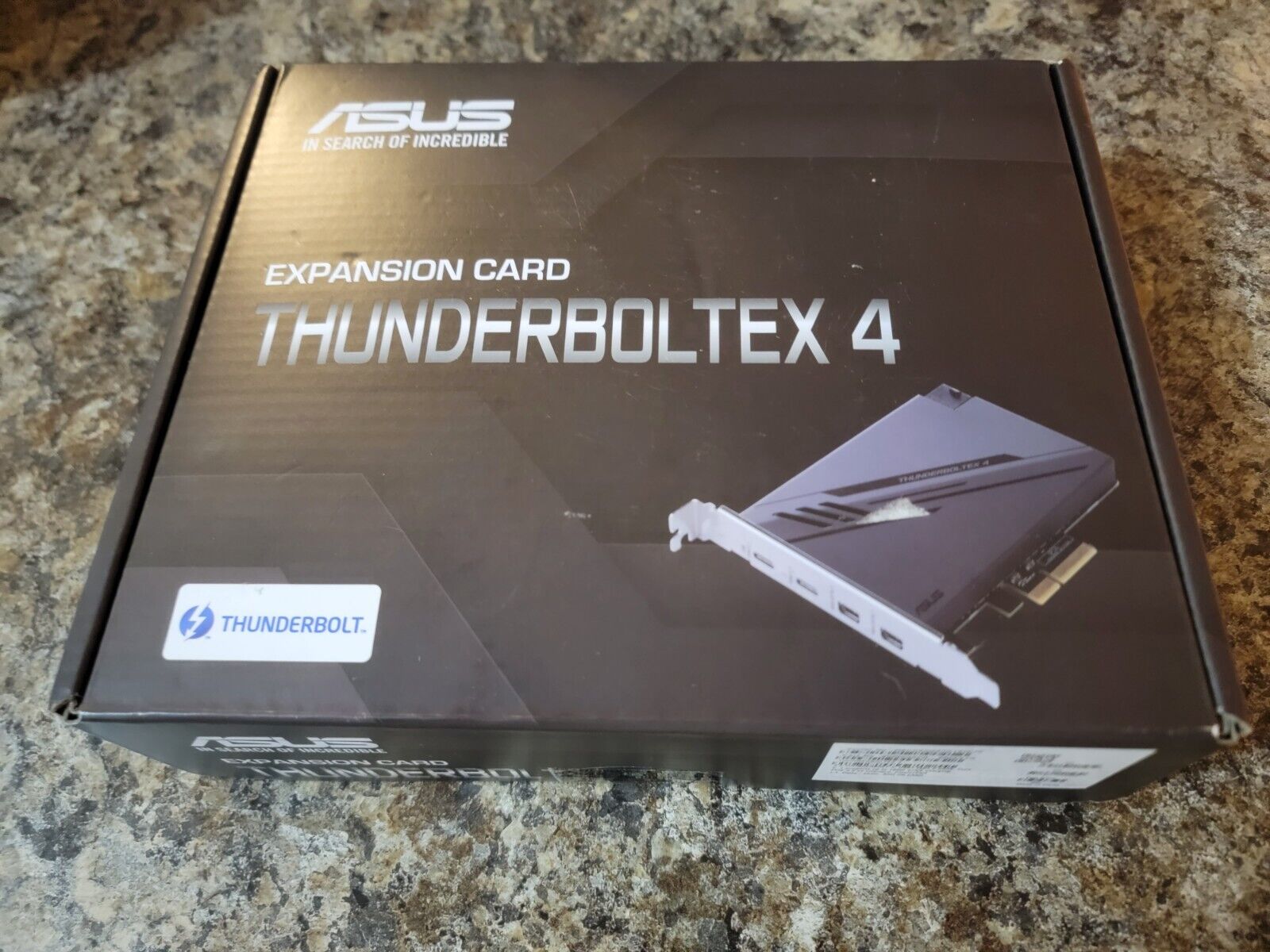 ASUS ThunderboltEX 4 Expansion Card Dual Thunderbolt 4 USB‑C Ports PCIe 3.0 x4