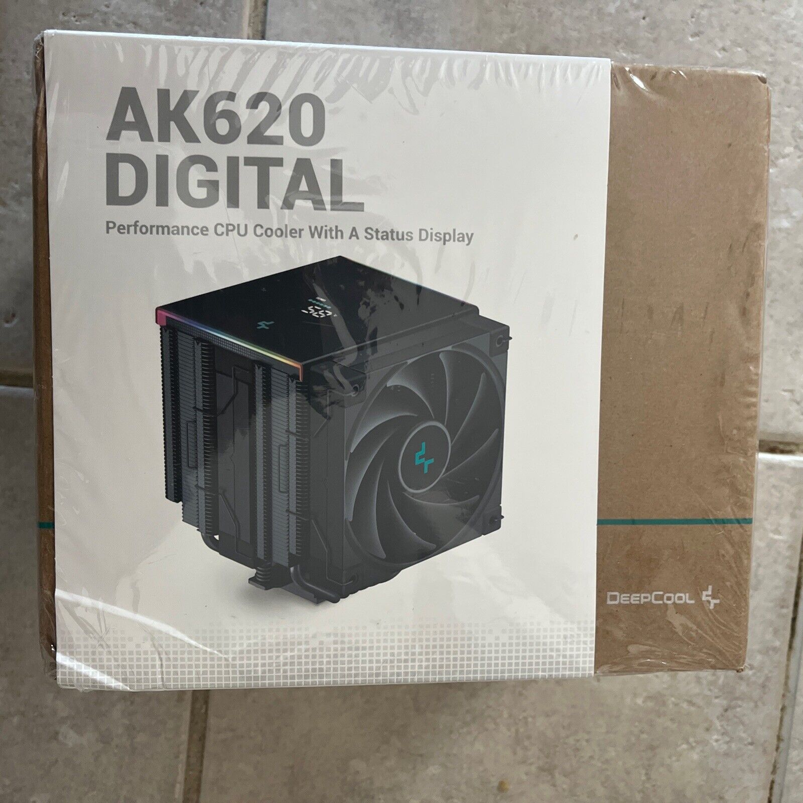 Deepcool AK620 DIGITAL Performance Air Cooler Dual-Tower Layout R-AK620-BKADMN-G